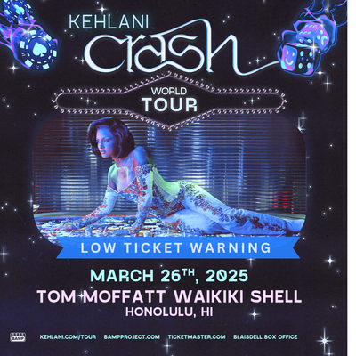 LOW TICKET WARNING - Kehlani – CRASH WORLD TOUR